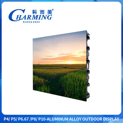 Pantalla de publicidad LED exterior P4 Pantalla de pantalla LED exterior con 5500CD/M2 de alto brillo