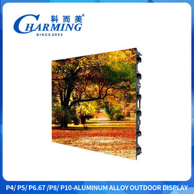 Pantalla de publicidad LED exterior P4 Pantalla de pantalla LED exterior con 5500CD/M2 de alto brillo