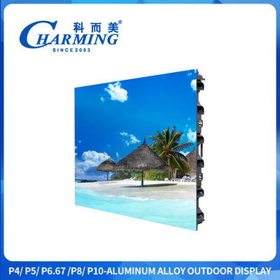 Panel de pantalla LED Video Pared exterior LED Sign P4 LED pantalla de publicidad con 3840Hz alta tasa de actualización