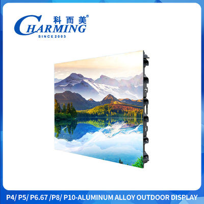 960x960mm Pantalla LED de publicidad exterior P4 Pantalla de visualización LED exterior