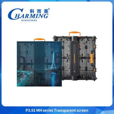 Pantalla LED P3.91 para publicidad comercial Pantalla LED exterior transparente