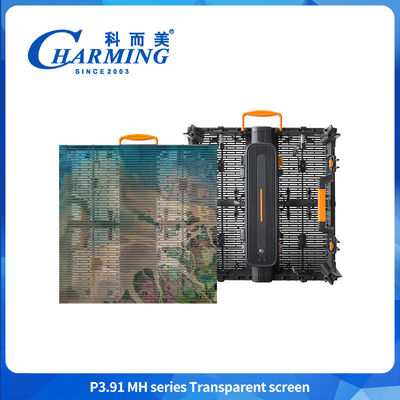 Pantalla LED P3.91 para publicidad comercial Pantalla LED exterior transparente