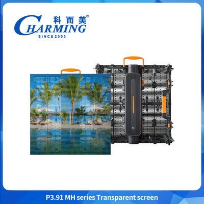 P3.91MH Serie 140° Ajuste radial Pantalla transparente con enchufe de señal