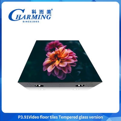 P3.91 Pantalla de luz de pantalla LED para publicidad en interiores GOB Panel de suelo de baile LED para eventos