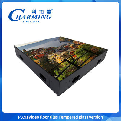 500X500Mm Indoor P3.9 Interactivo escenario Bailando piso led video pared Display Video azulejos pantalla Para eventos de bar Feria