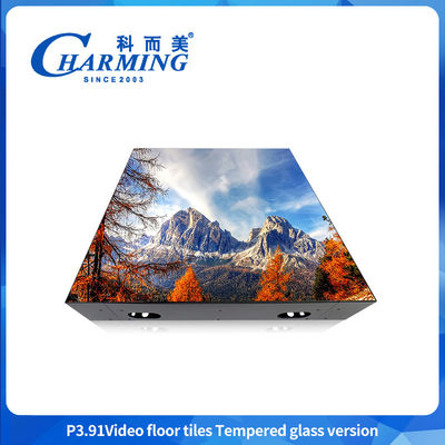 China Equipo de escenario Fabricante GOB Artesanía de vidrio Video escenario Led piso de baile 3840Hz Stand portable pisos de baile LED pantalla