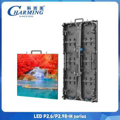 P2.6 P2.98 Alquiler de escenarios LED Exhibición LED exterior Panfletos publicitarios a prueba de agua