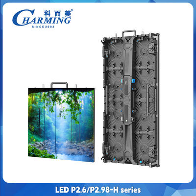 P2.6 P2.98 Usos de pantallas de mantenimiento de paredes de vídeo LED interiores y exteriores