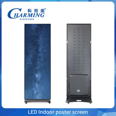 Supermercado Publicidad Gob Cartel Pantalla interior P1.86-P2.5 4k Led Video Pared