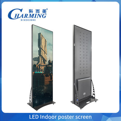 Pantalla de visualización de carteles LED de 4K móvil P1.86, P2 Display de pared de vídeo LED de publicidad