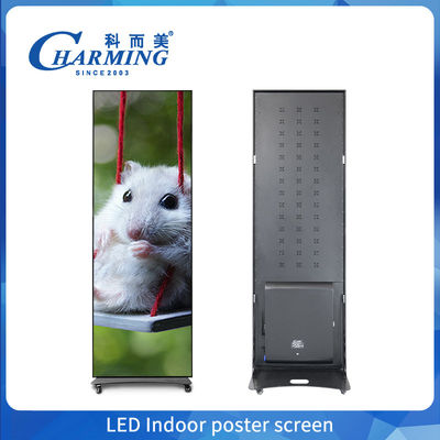 P1.86-P2.5 móvil para publicidad digital en interiores con cartel LED