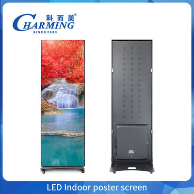 P2.5 Pantalla de vídeo LED Pantalla de pantalla LED 4k móvil Tamaño personalizado Cartel LED de publicidad de interiores Muestra de productos