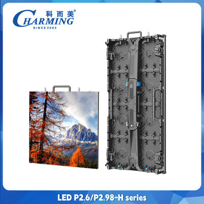 Pared de pantalla LED exterior P2.6 P3.91 P4.81 Pantalla LED de alquiler a todo color 500x500mm 500x1000mm