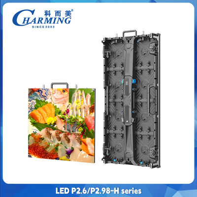 Pared de pantalla LED exterior P2.6 P3.91 P4.81 Pantalla LED de alquiler a todo color 500x500mm 500x1000mm