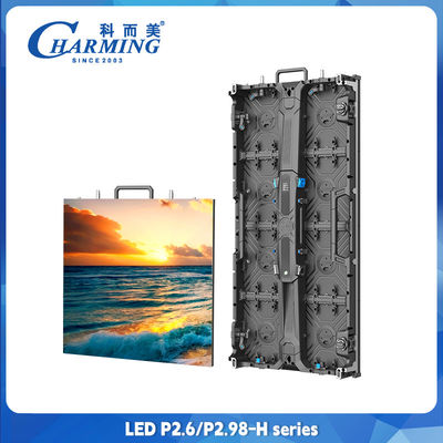 Pared de pantalla LED exterior P2.6 P3.91 P4.81 Pantalla LED de alquiler a todo color 500x500mm 500x1000mm