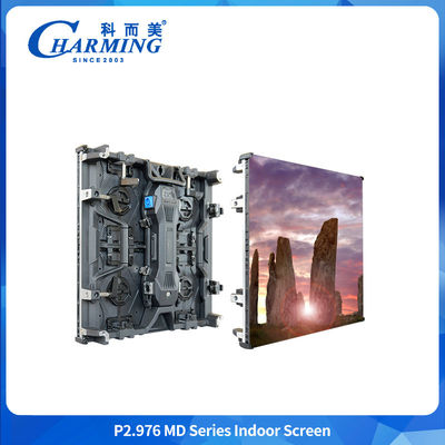 Pantalla LED flexible Pantalla curva interior P2.98 MD Serie 7680HZ Pared de vídeo LED