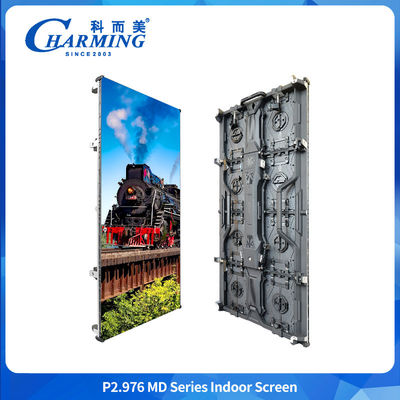 Peso ligero de aleación de aluminio P2.98 Pantalla interior curva de led para eventos de alquiler Uso comercial