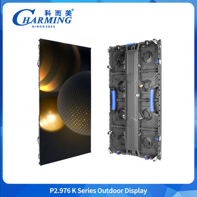 Exterior P2.98 Alquiler de pantalla de aleación de aluminio impermeable Led Pared escenario de eventos
