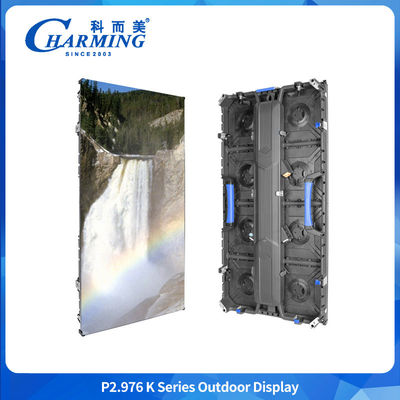 Exterior P2.98 Alquiler de pantalla de aleación de aluminio impermeable Led Pared escenario de eventos