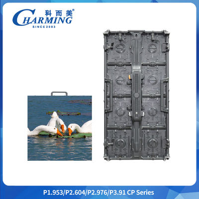 P3.91 8K a todo color 500*500*84 mm Panel de visualización flexible de alquiler al aire libre para exhibición comercial