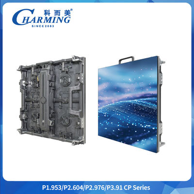 Buena disipación de calor P2.6/2.98/3.91 Serie CP Pared impermeable de vídeo LED IP65 al aire libre con enchufe de aviación de señal REAN