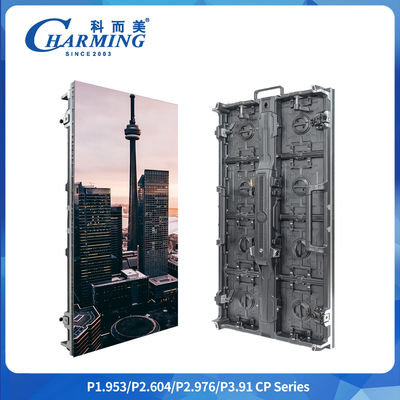 P2.6/2.976/3.91 Caja de aleación de aluminio tamaño de arco ajustable 500*500mm/500*1000mm 7680Hz HD alquiler al aire libre Led Didplay