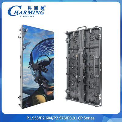 Serie CP P3.91 Regula curvada Pantalla flexible 8K HD LED 1/16 Escaneos Publicidad exterior LED Video Ajuste de la forma especial de la pared