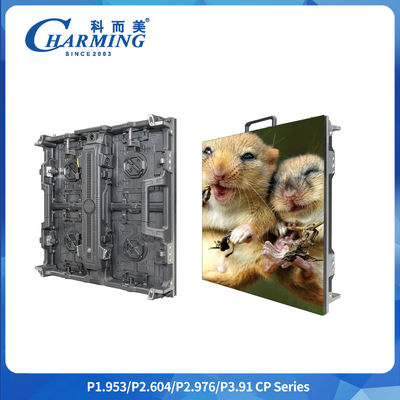 P1.9 P2.64 P2.98 Panel de pantalla LED curvado interior flexible P3.91 Con bloqueo de arco ajustable y escala