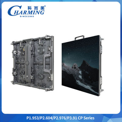 IP65 P3.91mm Pared de vídeo LED exterior 65536Dot/m2 Caja de aleación de aluminio 500x500mm/500x1000mm Pantalla de vídeo LED para tablones de publicidad y alquiler de conciertos