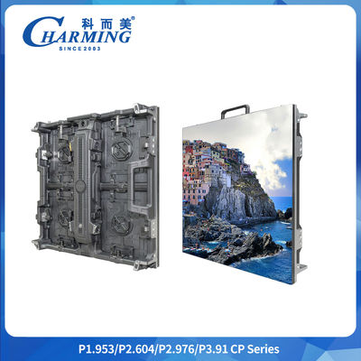 Display de pantalla LED para interiores SMD1515 7680hz Display de pantalla LED para paredes de video Publicidad para interiores P1.953 pantallas LED para interiores