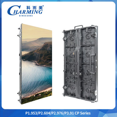 charmoso p3.91 panel 3d de interior impermeable SMD1921 pantalla de televisión 500 * 500mm flexible exterior micro curva led pared de video para exhibición comercial al aire libre