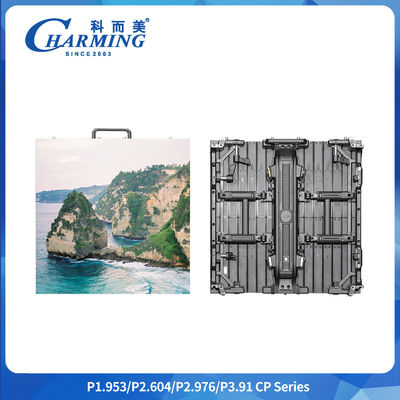 Suministro de la fábrica P2.6-3.91Aluminio de aleación de colores completos 3d Curva 4k 4500Cd Indoor Video Display Eventos comerciales de publicidad Led Screen