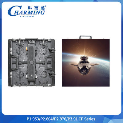 120° Ángulo de visión 3D P3.91 Foto Led Flexible y Curva Interior de alquiler de pantalla de pantalla con China fábrica directamente