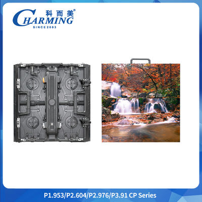 Display de pared de vídeo LED de alta eficiencia de refrigeración de 7680Hz P1.9 P2.6 P2.98 Curva P3.91 Con diseño libre de ruido