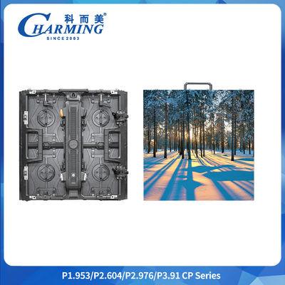 P2.6 P2.98 Pantalla de pantalla LED Display Video Pared LED Pantalla de alquiler de píxeles Pitch 3.91mm Interior Hd Alquiler Led Pantalla curva y flexible