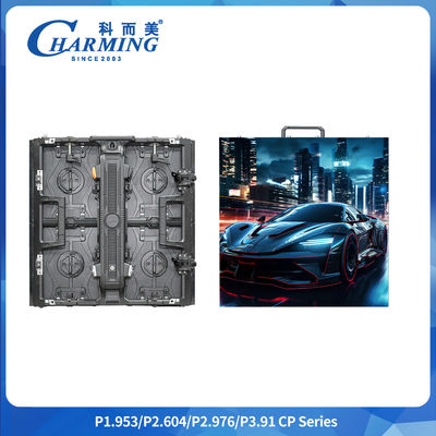 P2.6 P2.98 Pantalla de pantalla LED Display Video Pared LED Pantalla de alquiler de píxeles Pitch 3.91mm Interior Hd Alquiler Led Pantalla curva y flexible