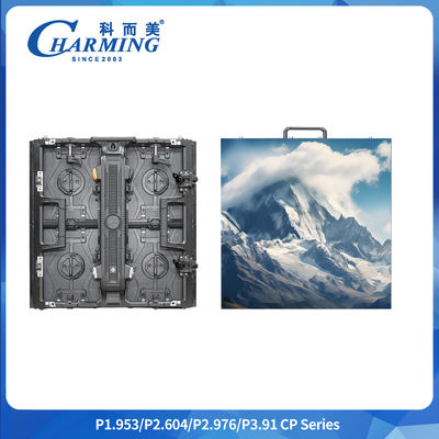 500x500mm/500x1000mm P1.9 P2.6 P2.98 P3.91 Alquiler de interiores Curva LED pantalla de visualización LED flexible pantalla de publicidad