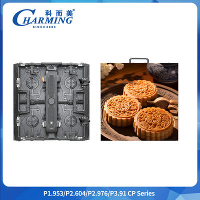 500x500mm/500x1000mm P1.9 P2.6 P2.98 P3.91 Alquiler de interiores Curva LED pantalla de visualización LED flexible pantalla de publicidad
