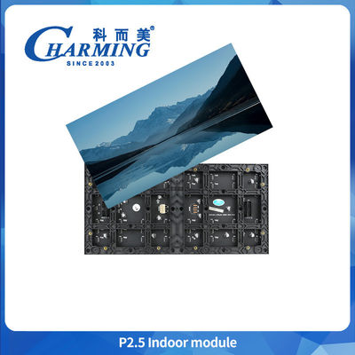 800 CD/m2 Charming HD P2.5 Modulos LED para interiores de gran tamaño a todo color 16 bits P2 P3 P4 P5 Tablero publicitario de vídeo para interiores