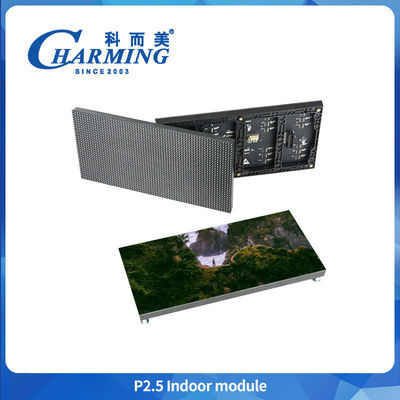 Display LED fijo instalado P2.5 Indoor Display LED fijo 320mmx160mm Paneles de pared de colores