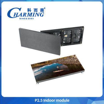 800 CD/m2 Charming HD P2.5 Modulos LED para interiores de gran tamaño a todo color 16 bits P2 P3 P4 P5 Tablero publicitario de vídeo para interiores