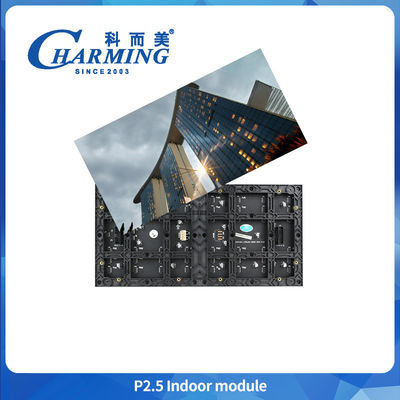 Fácil de introducir y mover P2.5 LED pantalla de módulo interior sin gabinete