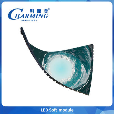 2025 Más popular 3840 Hz HD Modulo Led P2 P2.5 P3 P3.076 P4 Modulo suave LED Interior Flexible pantalla de LED