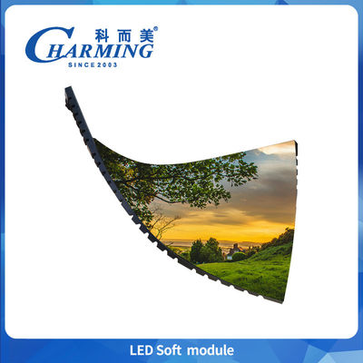 2025 Más popular 3840 Hz HD Modulo Led P2 P2.5 P3 P3.076 P4 Modulo suave LED Interior Flexible pantalla de LED