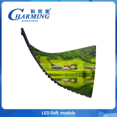 P1.86/P2/2.5/P3/P4 Modulo suave de pantalla LED Panel de pantalla impermeable IP40 Ahorro de energía