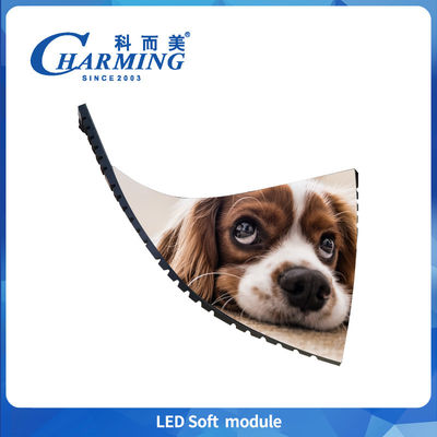 P2.5 320x160 Módulo suave Tablero LED flexible Tablero LED suave Display de mensaje móvil Tablero de señalización Panel LED