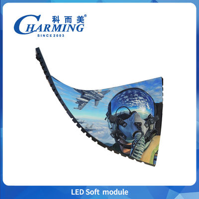 Ip40 Indoor Led Display P1.86 módulos 800cd Brillo P2.5 Panel de señalización digital P4 Modulo suave LED de baja potencia