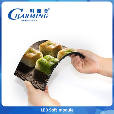 320x160 Módulo suave LED para interiores P2 P2.5 P3.076 7680 Módulo de alta frecuencia de actualización para formas artísticas