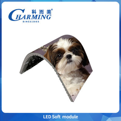 Producto popular P1.86/P2/P2.5/P3.076 Modulo blando de LED interior de 220v 4k LED Display flexible para bar / boda