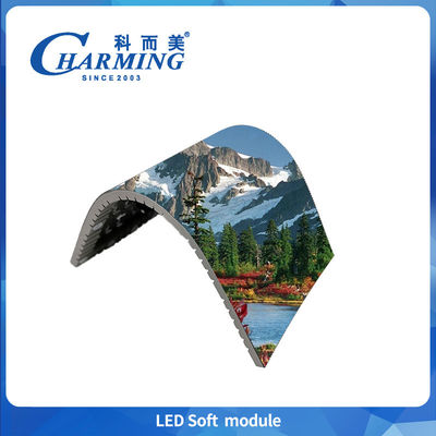 320x160 Módulo suave LED para interiores P2 P2.5 P3.076 7680 Módulo de alta frecuencia de actualización para formas artísticas